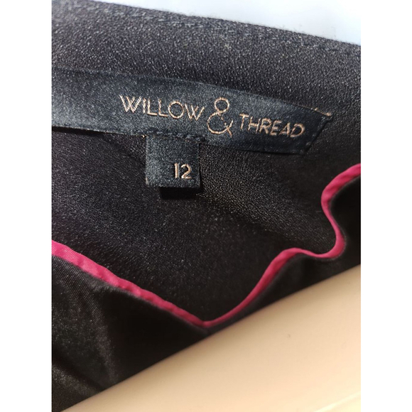 Willow & Thread | Blazer | Jacket | Black | Women | Size 12 - Picture 6 of 8
